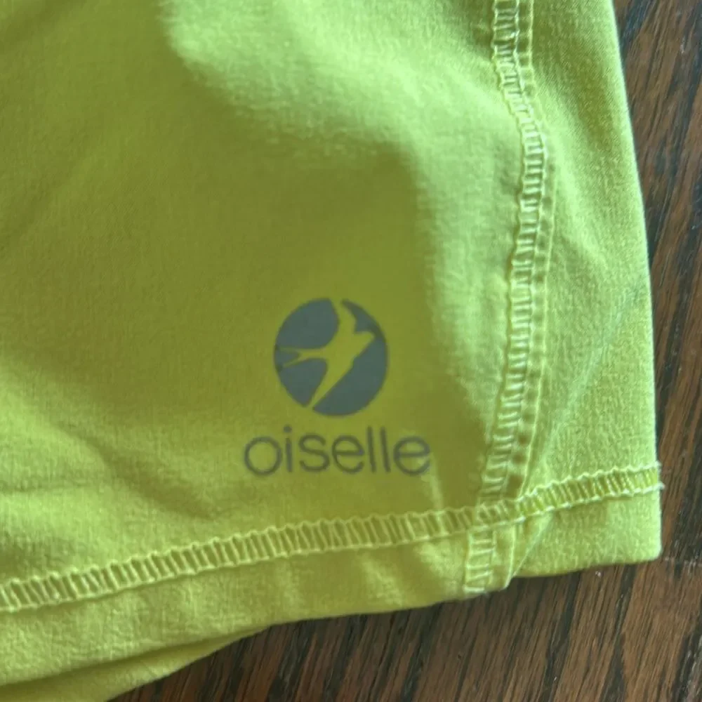 Oiselle Womens Workout Yoga Running Outdoors Shirts Stretch Lined Swim Marathon
